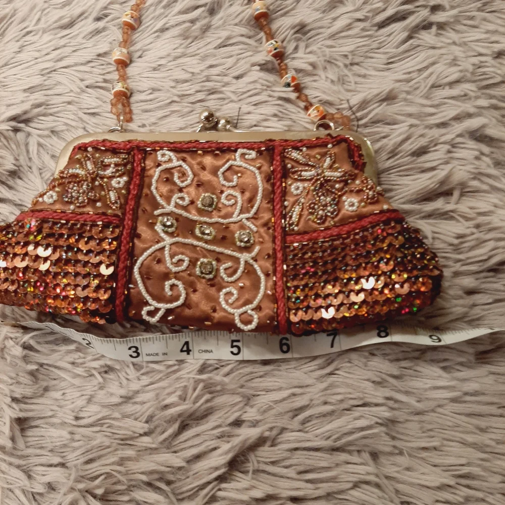 Vintage Beaded Clutch - Picture 8 of 13